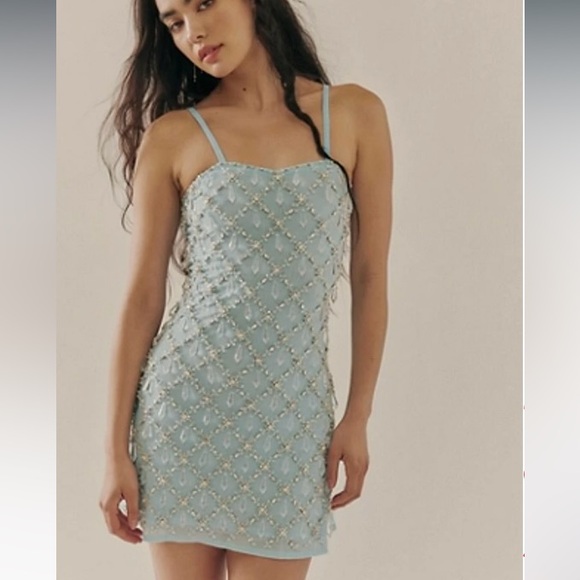 New Oceanus Arabella Mini Dress - Picture 2 of 6